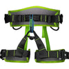 XINDA XDA9516 Outdoor Rock Climbing Polyester High-strength Wire Adjustable Downhill Whole Body Safety Belt(Green)