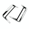 For 2024 Suzuki Spacia Custom Right-Hand Drive Rear Bumper Fog Lamp Trim Strip(Electroplating Mirror)