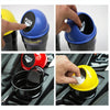 Universal Car Trash Bin Car Garbage Can Rubbish Dust Case Holder Bin Automobile Storage Bucket(Blue)