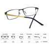 Progressive Multifocal Presbyopic Glasses Anti-blue Light Mobile Phone Glasses, Degree: +300(Wine Red)