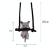 2 PCS Car Pendant Car Decoration Cat Pendant(Branches Cat)
