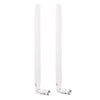 2 PCS B593 5dBi SMA Male 4G LTE Router Antenna(White)