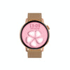 DT3 Mini 1.19 inch Leather Watchband Color Screen Smart Watch(Gold)