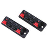 30pcs WP4-4 4-Position Spring Wiring Speaker Clip Aging Test Column