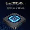 G96max Smart 4K HD Android 11.0 TV Box, Amlogic S905W2 Quad Core ARM Cortex A35, Support Dual Band WiFi, HDMI, RJ45, Capacity:4GB+32GB(AU Plug)