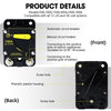 RV Yacht Manual Reset Ignition Protection Fuse Switch With Terminal Accessories, Current: 250A
