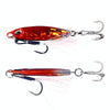 2 PCS HENGJIA Shore Casting Lead Fish Long-distance Casting Sinker Double Hook Lure, Size: 32g(4)