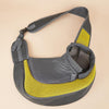Breathable Pet Carrier Bag, Small Yellow, for Cats up to 7.5kg