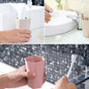 Creative Geometric Rhombus Toothbrushing Cup Home Couple Mouthwash Cup, Capacity:201-300ml(Pink)