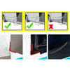 4 PCS/Set Universal Car Styling PVC Car Door Edge Anti Collision Sticker Door Anti-Rub Strips Car Door Scratch Protector(Blue)