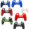 For PS5 Controller Silicone Case Protective Cover, Product color: White