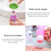 Multi-purpose Outdoor Travel Portable Bottle Squeeze Bottle Silicone Little Empty Bottle, Capacity:75ml(Purple)