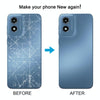 Motorola Moto G Play 2024 Back Cover Replacement (Blue)