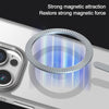 For iPhone 13 Pro Max Hardware Side Cooling Skin Feel Frosted Metal Lens Frame MagSafe Phone Case(Black)