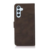 For Samsung Galaxy A36 5G KHAZNEH Matte Texture Leather Phone Case(Brown)