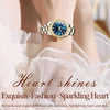 OLEVS 7003 Women Multifunctional Waterproof Mechanical Watch(Gold + Blue)