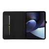 For OPPO Pad Neo 11.4 Fabric Leather Tablet Case(Black)