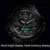 SMAEL 1545D Chronograph Calendar Alarm Clock Night Light Waterproof Watch Outdoor Men Watch(Khaki)
