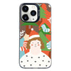 For iPhone 11 Pro Christmas Series PC Full Coverage Pattern Phone Case(CK062 Black)