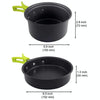 Camping cookware Outdoor cookware set(Black)