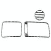 3 in 1 Car Carbon Fiber Front Passenger Seat Air Outlet Decorative Sticker for Honda Civic 8th Generation 2006-2011, Left Drive