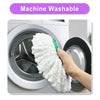 For Libman Tornado Spin Mop Microfiber Mop Pad Replacement Parts(Green)
