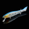 HENGJIA JM 011-X 6# 12cm 13.5g Multi-section Plastic Hard Baits Artificial Fishing Lures with Treble Hook, Random Color Delivery