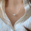 Ladies Light Luxury Bowknot Necklace Clavicle Chain, Specification:XL1917