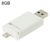 i-Flash Driver HD U Disk USB Drive Memory Stick for iPhone / iPad / iPod touch(White)