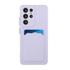 For Samsung Galaxy S25 Ultra 5G Card Slot Design Shockproof TPU Phone Case(Purple)