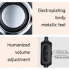 YEEZE A1 Multimedia USB2.0 Desktop Speaker Mini Computer Notebook Speaker(Electroplating Platinum)