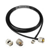 2m RG58 BNC Male to UHF Male Adapter Cable