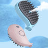 Pet Spray Brush for Cats & Dogs - Whale Blue - USB Rechargeable