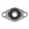 2 PCS  Diamond KFL-08 000 001 Bearing Housing Zinc Alloy Miniature Housing Bearing 3D Printer Accessories Universal, Size:KFL001 (inner diameter 12)