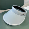 MENGLANDI Summer Outdoor Riding Anti-ultraviolet Sunshade Empty Top Hat, Size: Adjustable(D-200 Blue)