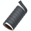 0.5m Car Center Console Interior Modification Leather Gap Strip(Black Blue)