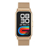CY22 1.47 inch Steel Strap IP67 Waterproof Smart Watch, Support Heart Rate / Blood Pressure(Gold)