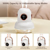 ICARER FAMILY IF-JS01 USB Charging Desktop Night Light Dual-spray Humidifier, Color: White (Digital)
