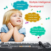 MQ6106 61-Keys Multifunctional Electronic Organ Children Toy with Microphone, Spec: EU Plug