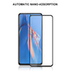 mocolo 9H Full Glue Silk Print Tempered Glass Film For Xiaomi Redmi Note 11E Pro (Black)
