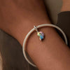 S925 Sterling Silver Neon Color Conch Bracelet Beaded(SCC2709)