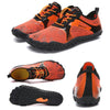 1901 Outdoor Couple Sports Shoes Five-finger Hiking Anti-skid Wading Shoes Diving Beach Shoes, Size: 44(Orange)