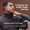 Half In-Ear Bluetooth Earphones Wireless Sports On-Ear Earphone(Black)