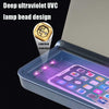 M3 Multifunctional Mobile Phone Disinfection Box UVC Ultraviolet Germicidal Mask Smart Toothbrush Sterilizer, Colour: Black Wireless Charger