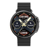 K9 Ultra Pro 1.39 inch Silicone Band IP67 Waterproof Smart Watch Support Bluetooth Call / NFC(Black)