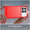 For Xiaomi Redmi K70 Pro Brushed Texture Carbon Fiber TPU Phone Case(Red)