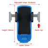 USB Charging Bicycle Light Front Handlebar Led Light   with Holder & Electric Horn2400mAh Battery(Blue)