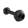 PULUZ 1/4 inch Screw Aluminum Ball Adapter Mount for GoPro, Insta360, DJI and Other Action Cameras, Diameter: 2.5cm(Black)