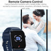 Bluetooth Talk HD Large Screen Heart Rate Oxygen Monitoring Multi-Sport Mode Smart Watch(Pink)