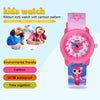 JNEW A369-86355 Children Cartoon Waterproof Quartz Watch(Mermaid)